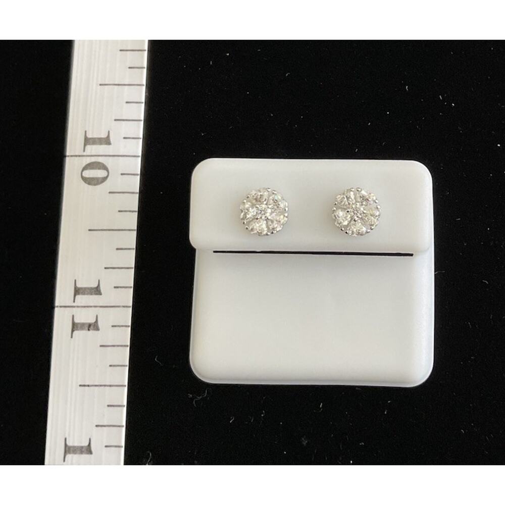 Moissanite Earring | 100% Passes Tester | Iced Out | New